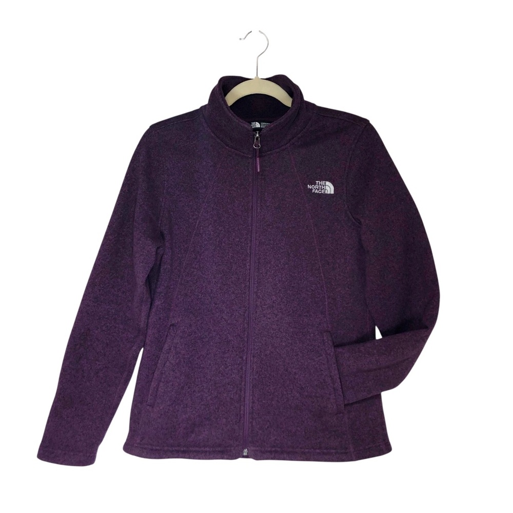 The North Face Purple Full Zipper Pockets Jacket M